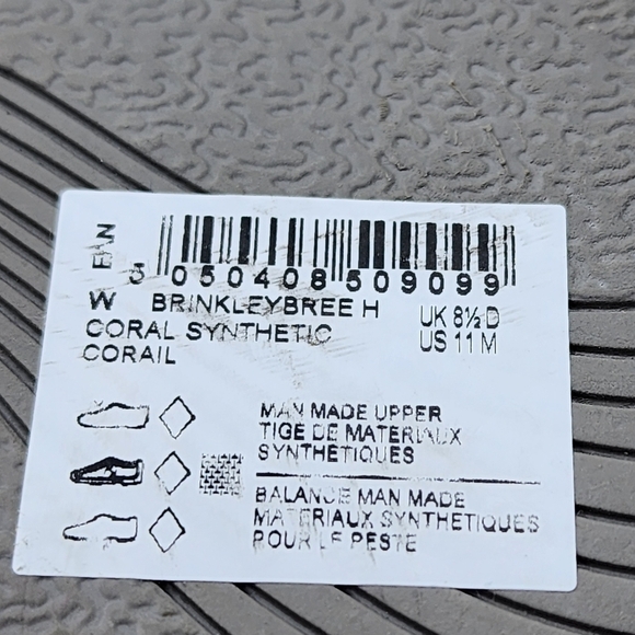 Clarks Women's Coral Synthetic Brinkley Bree Flip-Flops Sandals - 11M - Picture 8 of 8